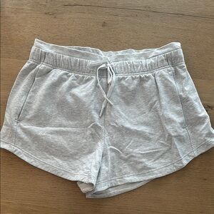 Lululemon Inner Glow Heather Grey High Rise 3” Short